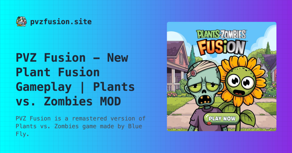 Pvz fusion mode на английском